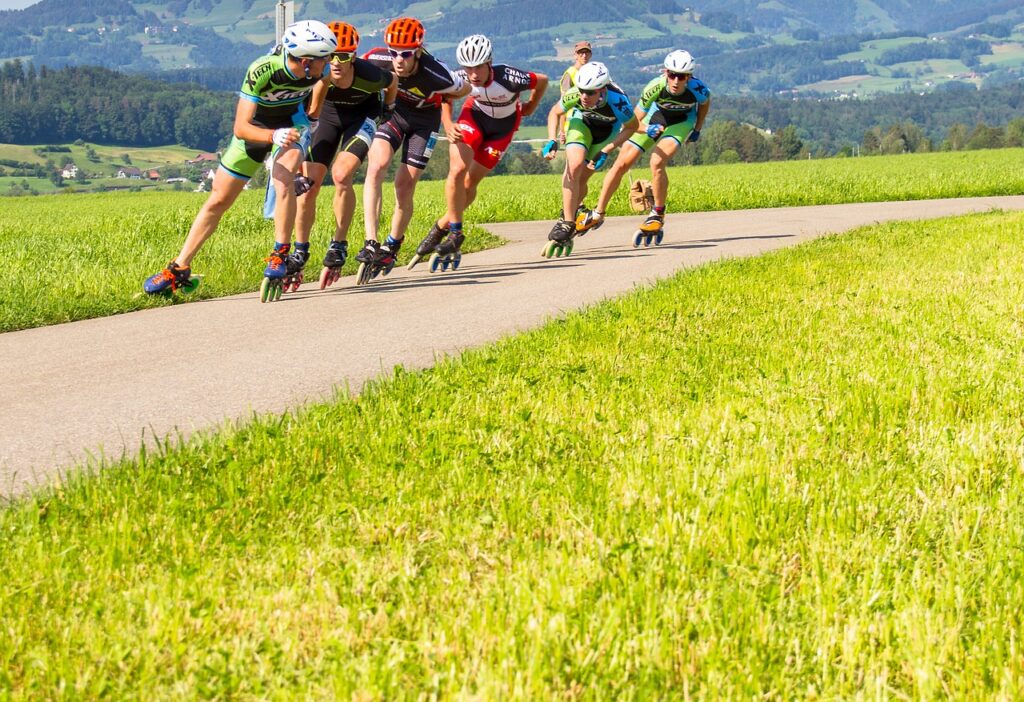 Le roller, un sport à partager à plusieurs et qui permet de se dépenser pour perdre du poids