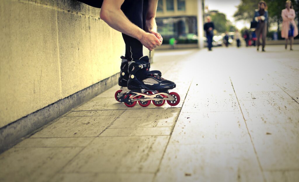 Enfiler sa paire de roller où que l'on soit et profiter des bienfaits du roller