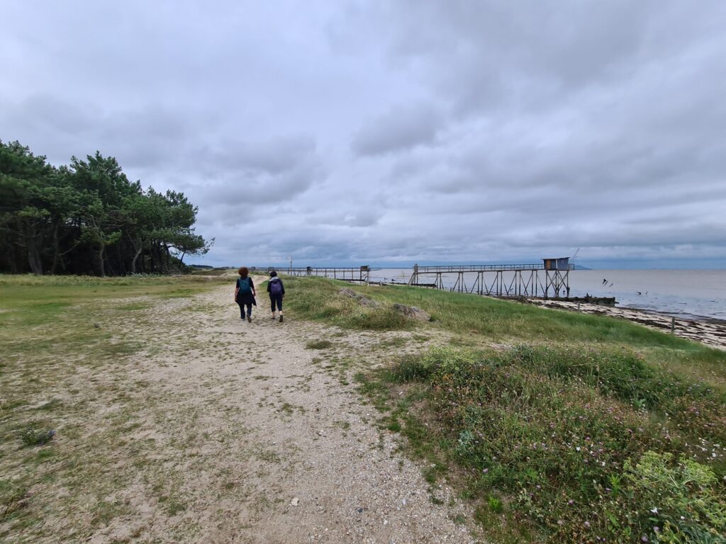 Randonnée le long des pêcheries de la côte de Jade