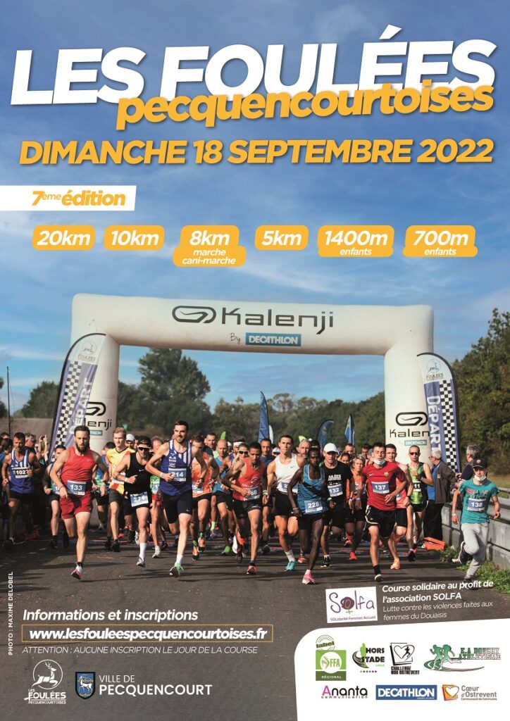 18 septembre - Semi-marathon, mais aussi course route 10 km, marche nordique, cani-marche