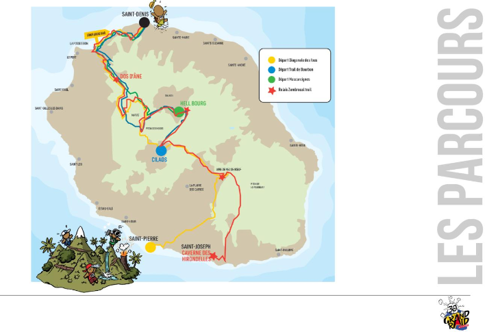 Les courses du Grand Raid - Ile de la Réunion