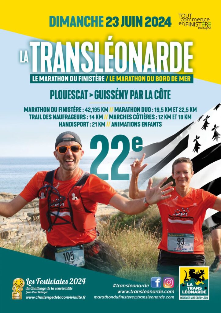 marathon en Bretagne Finistère