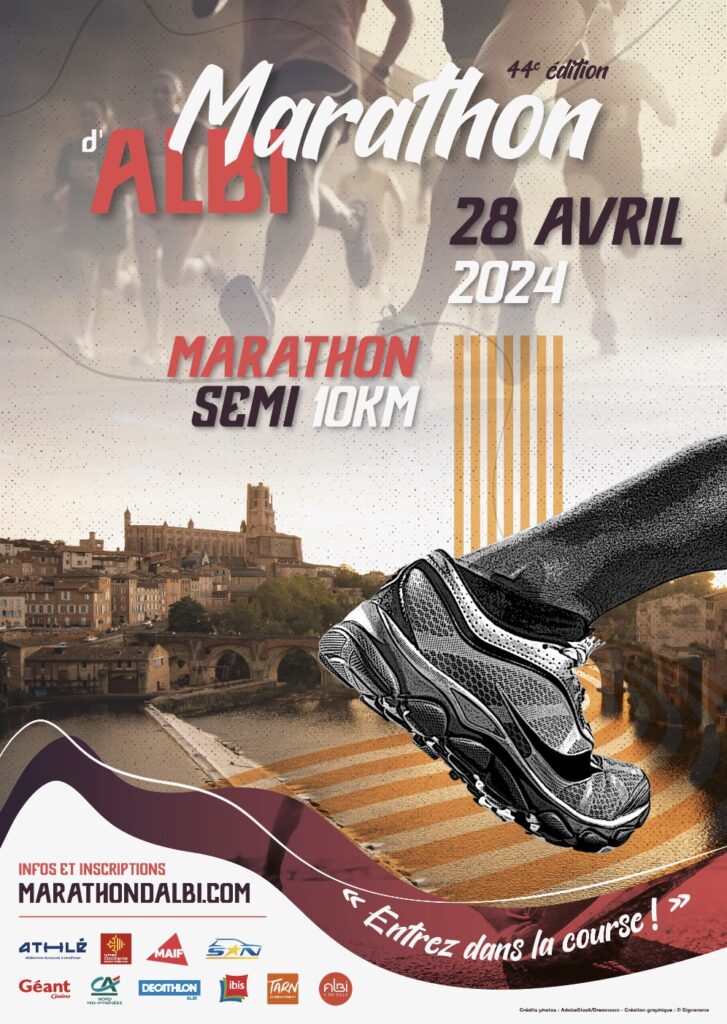 marathon d'Albi en Occitanie 